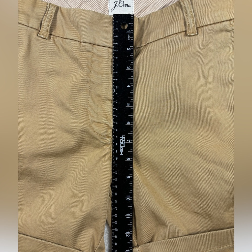 J Crew High Waist Stretch Chino Shorts Size 8 NWT - Picture 6 of 8